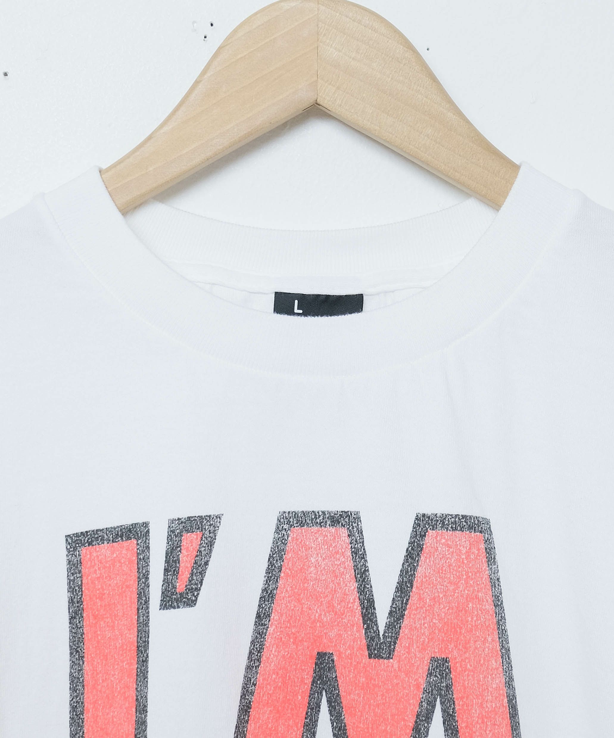 SCREEN STARS｜5.6oz Garment Wash Tee（I'M HERE） [[2522-SSBTBL-A]][D]