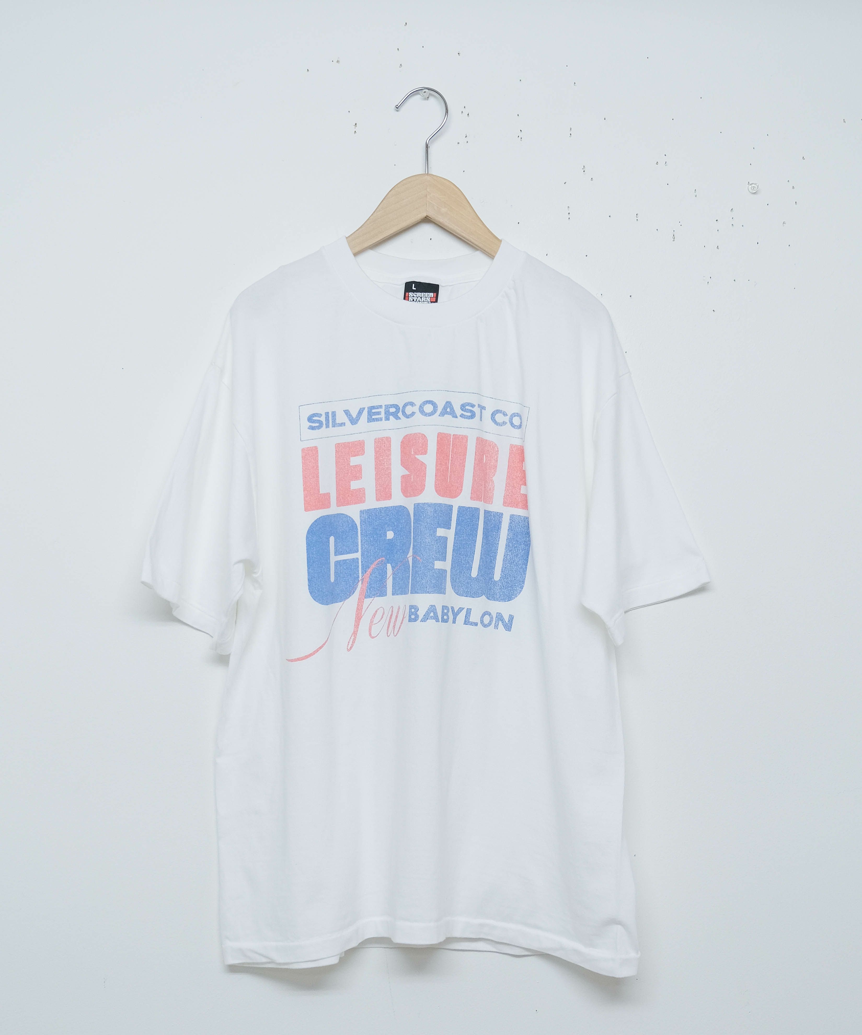 SCREEN STARS｜5.6oz Garment Wash Tee(LEISURE) [[2522-SSBTBL-B]][D]