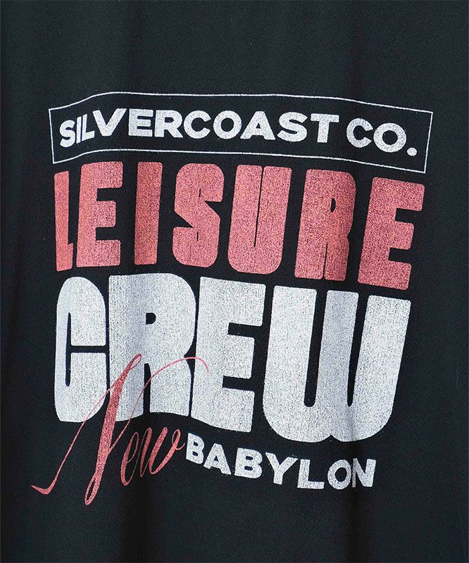 SCREEN STARS｜5.6oz Garment Wash Tee(LEISURE) [[2522-SSBTBL-B]][D]