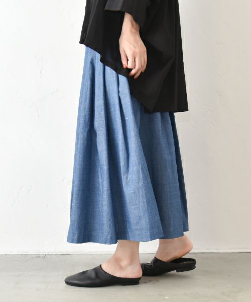 hagumu｜デニムタックスカート [[84062161]][C]