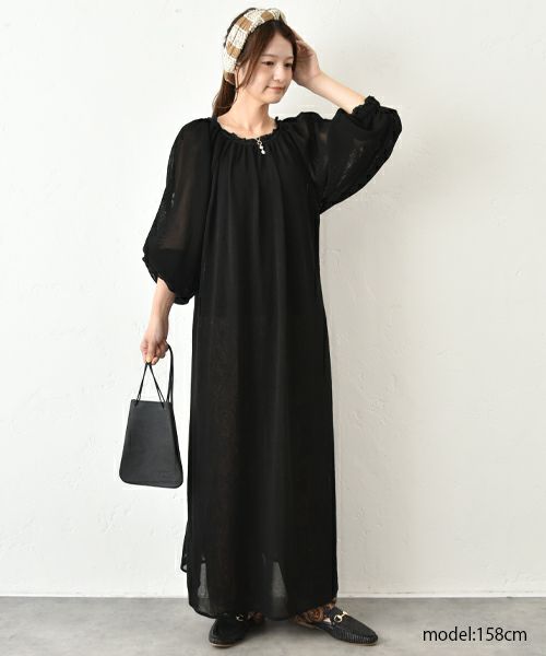 HUMS｜スラブプリントイージーパンツ [[WFA2555]][C]