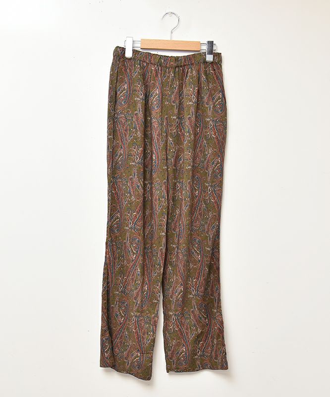 HUMS｜スラブプリントイージーパンツ [[WFA2555]][C]