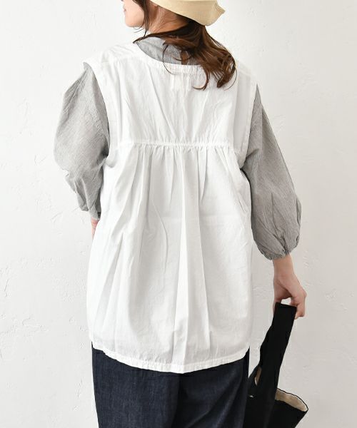 SETTEN｜VネックAラインベスト [[SET-4003]][C]