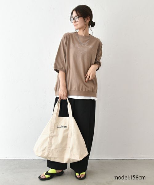 her.｜ラグランプリントプルオーバー [[MA-491010]][C]