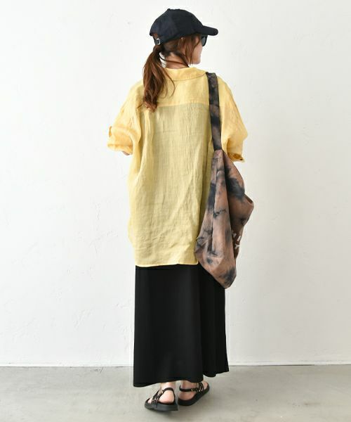 HUMS｜肩タックフレアワンピース [[RNK-2571]][C]