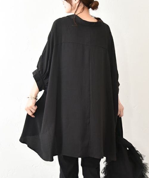 HUMS｜リネンライクシャツ [[RNK-2572]][C]