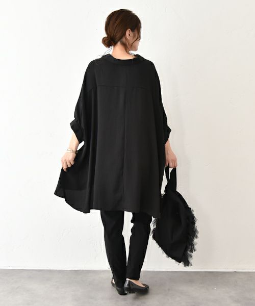 HUMS｜リネンライクシャツ [[RNK-2572]][C]