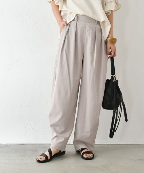 HUMS｜ストレッチコクーンパンツ [[RNK-2573]][C]