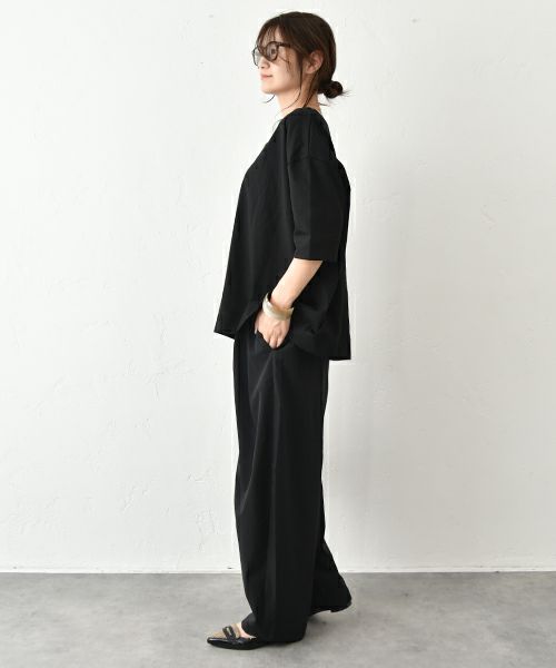 HUMS｜ストレッチコクーンパンツ [[RNK-2573]][C]