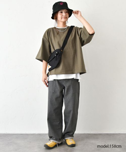 her.｜5分袖カットソー [[131186H]][C]