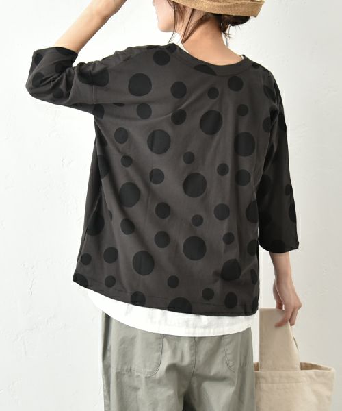 No18｜2wayランダムドットカーデ [[852418]][C]