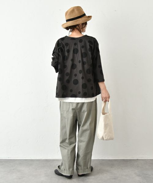 No18｜2wayランダムドットカーデ [[852418]][C]