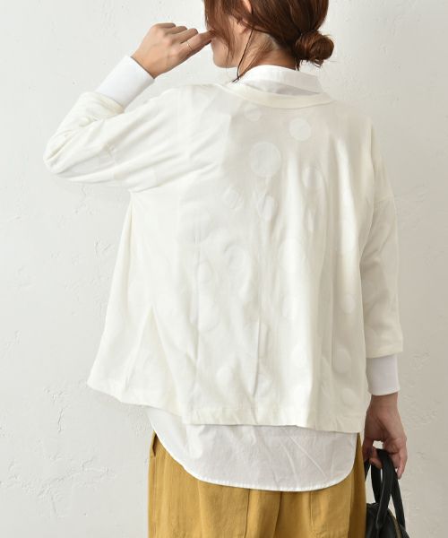 No18｜2wayランダムドットカーデ [[852418]][C]