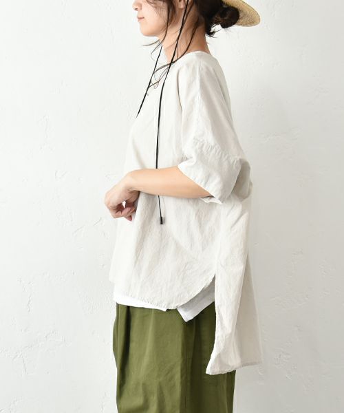 No18｜フロントラウンドヘムプルオーバー [[CE1PO250405]][C]