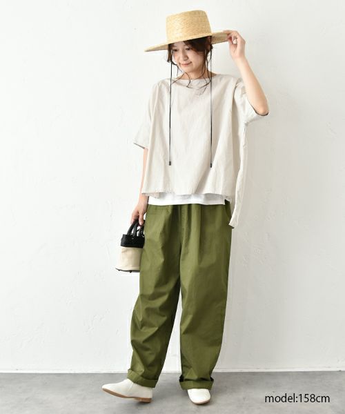 No18｜フロントラウンドヘムプルオーバー [[CE1PO250405]][C]