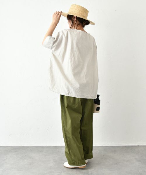 No18｜フロントラウンドヘムプルオーバー [[CE1PO250405]][C]