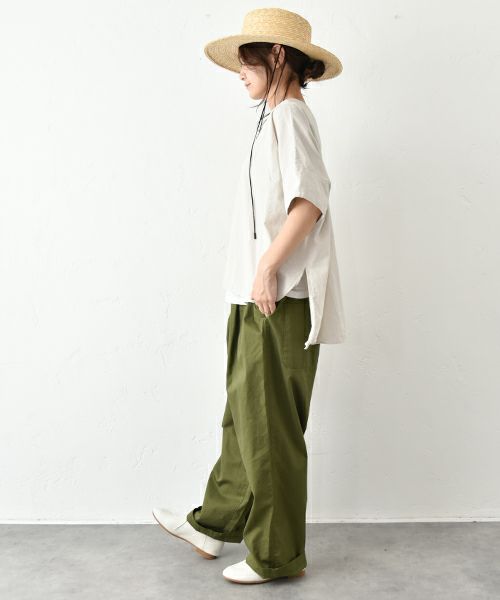 No18｜フロントラウンドヘムプルオーバー [[CE1PO250405]][C]