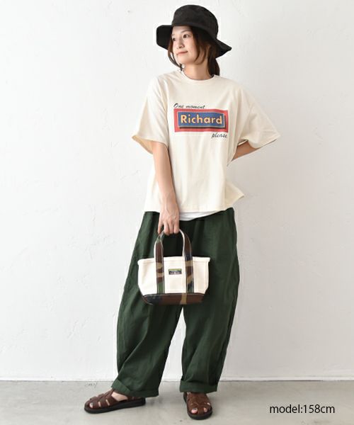 her.｜プリント半袖Tee [[MTAH503-0702]][C]