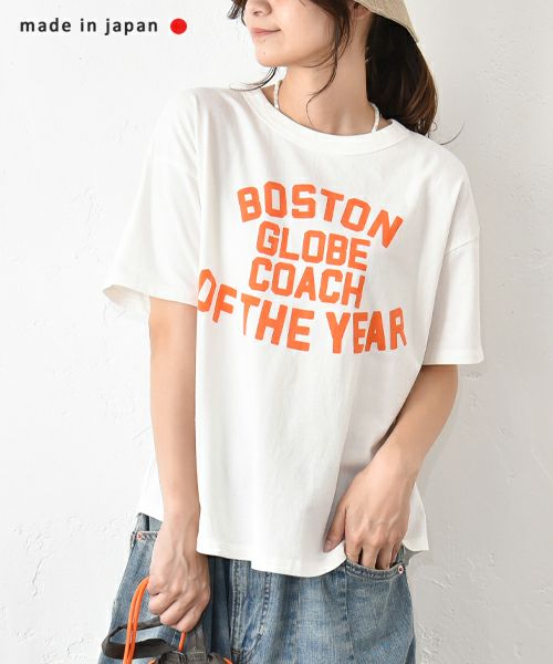 and quarter｜ルーズラウンドヘムプリントTee [[MA-300105]][C]