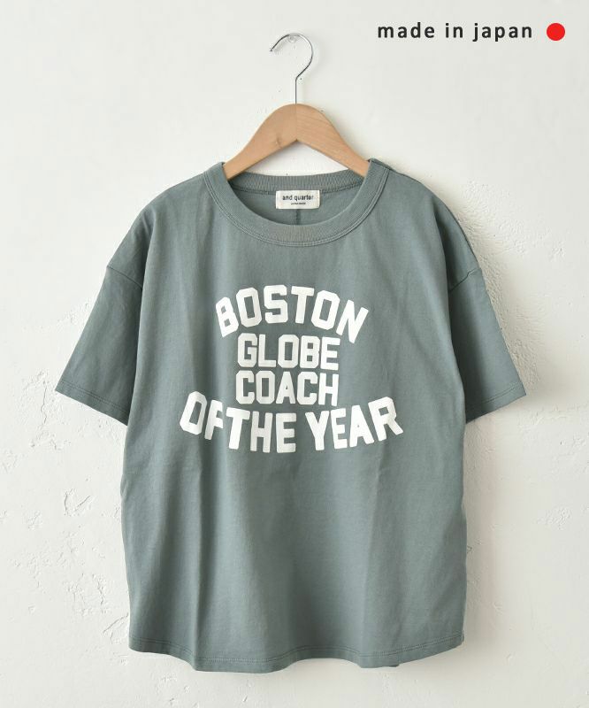 and quarter｜ルーズラウンドヘムプリントTee [[MA-300105]][C]