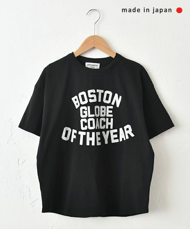 and quarter｜ルーズラウンドヘムプリントTee [[MA-300105]][C]