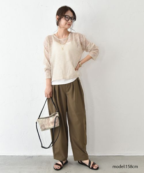 HUMS｜スラブプルオーバー [[720252]][C]