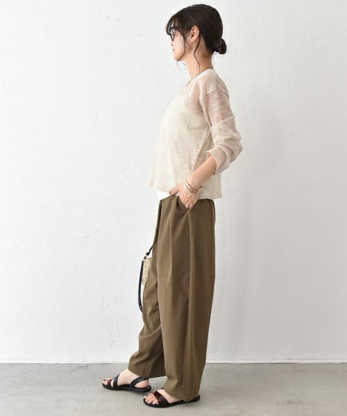 HUMS｜スラブプルオーバー [[720252]][C]