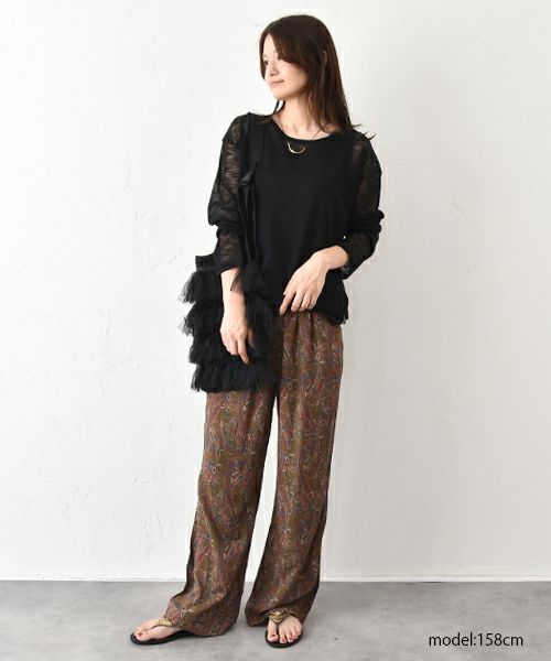 HUMS｜スラブプルオーバー [[720252]][C]