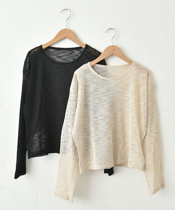 HUMS｜スラブプルオーバー [[720252]][C]