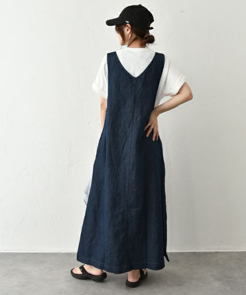 Our.｜デニムジャンバースカート [[131312H]][C]