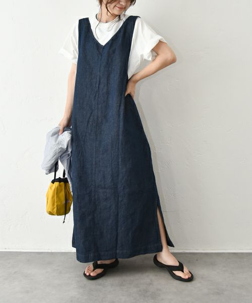 Our.｜デニムジャンバースカート [[131312H]][C]