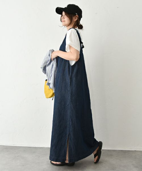 Our.｜デニムジャンバースカート [[131312H]][C]