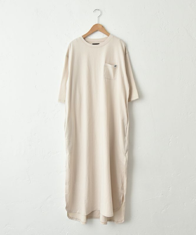  IN THE MARKET｜5分袖カットワンピース [[C-2391]][C]