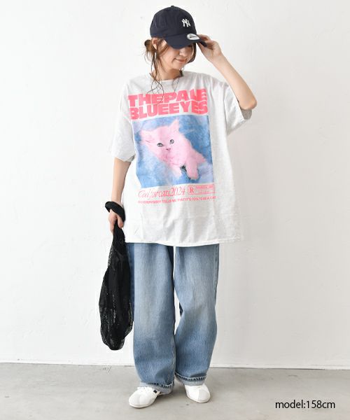 RNA｜ブルーアイズキャットTee [[M2501]][C]