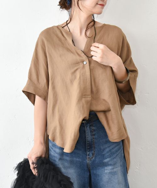 HUMS｜ヘンリーネックプルオーバー [[HUM-065]][C]