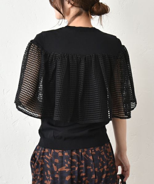 HUMS｜ケープ風ニット [[MT-0459]][C]