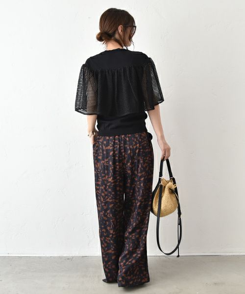 HUMS｜ケープ風ニット [[MT-0459]][C]