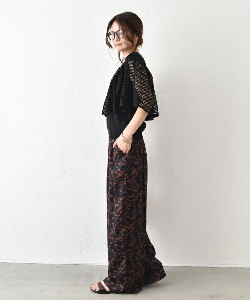 HUMS｜ケープ風ニット [[MT-0459]][C]