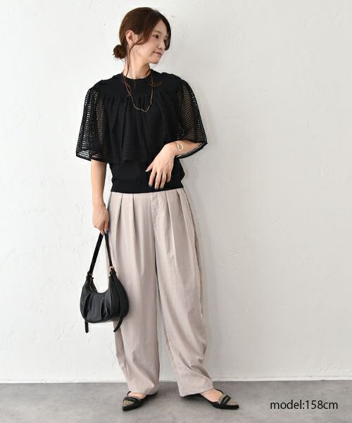 HUMS｜ケープ風ニット [[MT-0459]][C]