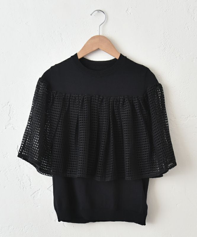 HUMS｜ケープ風ニット [[MT-0459]][C]