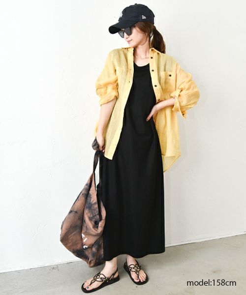 HUMS｜リネンシャツ [[C-5080]][C]