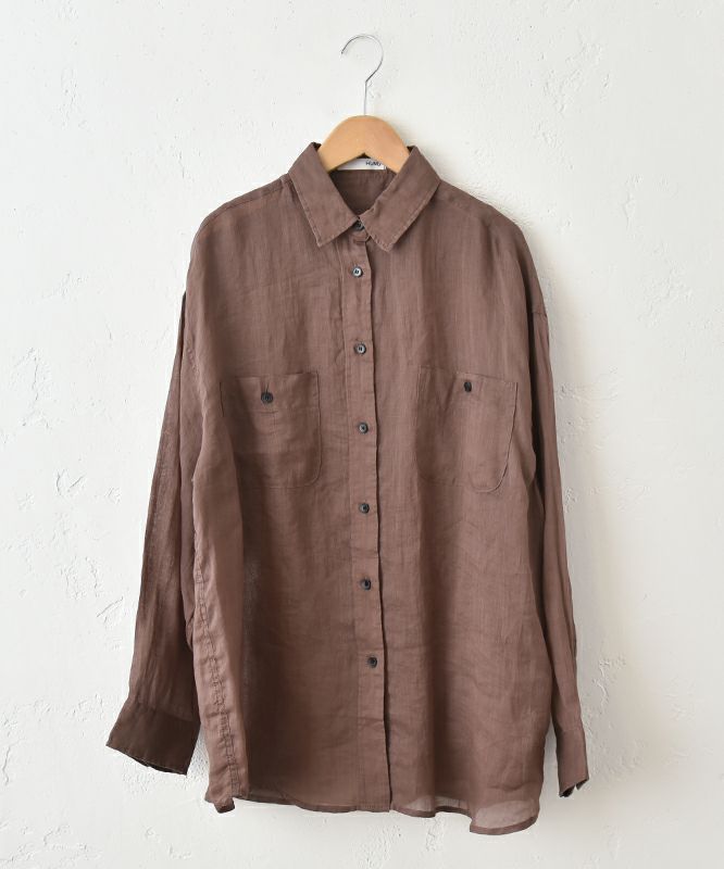  HUMS｜リネンシャツ [[C-5080]][C]