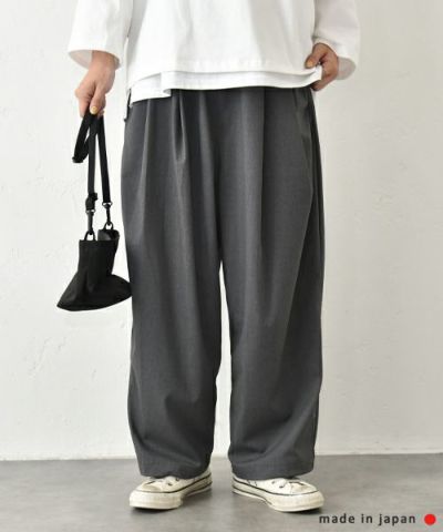 カッコイイィ～(o´▽`o)JD♡ERMOSA♡超ワイドバギースウェットパンツ sunfade super wide baggy sweat pants / サンフェード加工