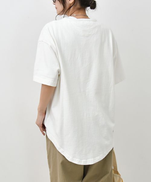 Our.｜ヘンリーネックラウンドカットソー [[131320H]][C]