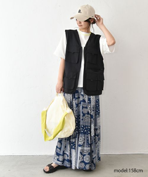 and quarter｜バックプリントロゴTee [[131309F]][C]