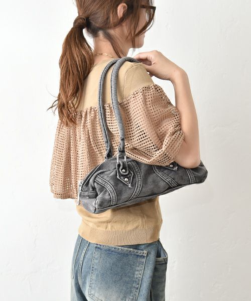 HUMS｜デニムバッグ [[Z250508]][C]