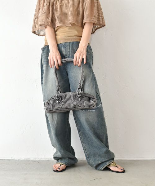 HUMS｜デニムバッグ [[Z250508]][C]