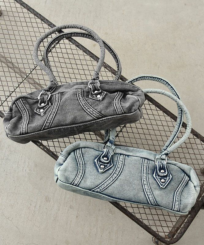 mspc デニム バッグ 希少品 Diesel ウィメンズ バッグ Charm-D Shoulder S bag メタリック