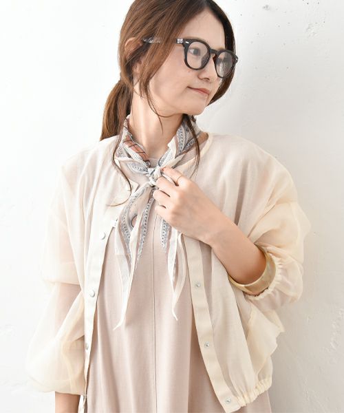 HUMS｜柄ストール [[Z250509]][C]