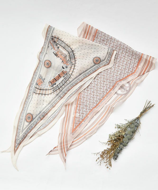 HUMS｜柄ストール [[Z250509]][C]